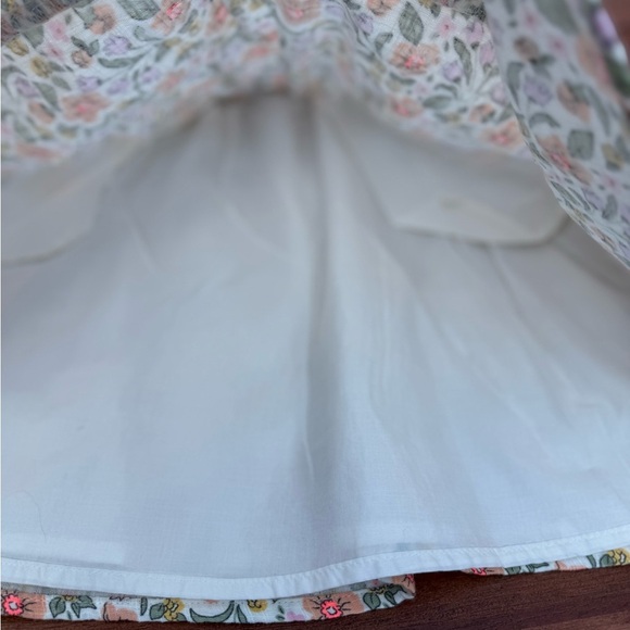 Cat & Jack Floral Kids Dress in Pink and Green Size 6/7 - Picture 11 of 11